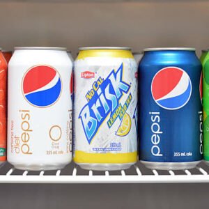 Pepsi, Dr. Pepper, 7 Up, Orange Crush, Mountain Dew, Brisk , 355ML Cans - 24 Can Case